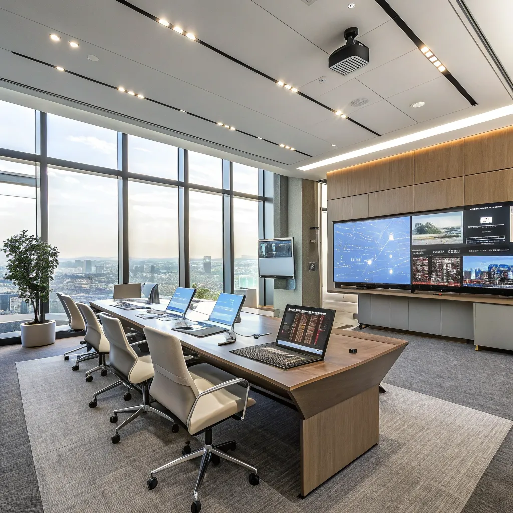 High Tech Meeting Room